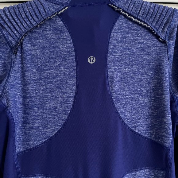 Lululemon Star Runner Pullover Pigment Blue size 6 rare - Picture 11 of 15